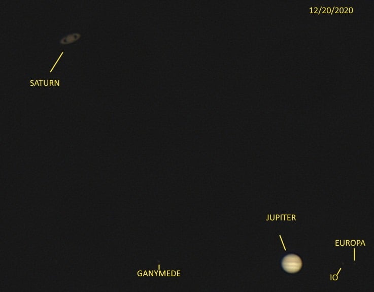 Jupiter and Saturn